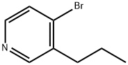 4-Bromo-3-(n-propyl)pyridine Struktur