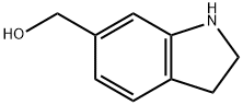 2,3-dihydro-1H-indol-6-ylmethanol Struktur