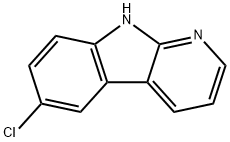 6-Chloro-9H-pyrido[2,3-b]indole Struktur