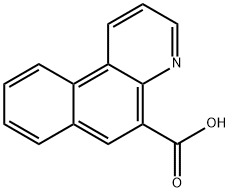 benzo[f]quinoline-5-carboxylic acid Struktur