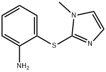 2-[(1-methyl-1H-imidazol-2-yl)sulfanyl]aniline Struktur