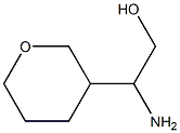 2-amino-2-(tetrahydro-2H-pyran-3-yl)ethan-1-ol Struktur