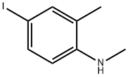 4-Iodo-N,2-dimethylaniline Struktur