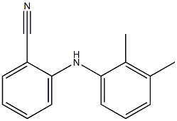 2-[(2,3-dimethylphenyl)amino]benzonitrile Struktur