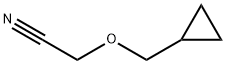 2-(cyclopropylmethoxy)acetonitrile Struktur