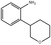 2-(3-Tetrahydropyranyl)aniline Struktur