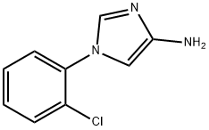 4-Amino-1-(2-chlorophenyl)imidazole Struktur