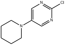 2-Chloro-5-(piperidino)pyrimidine Struktur