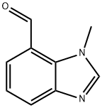 1-methyl-1H-1,3-benzodiazole-7-carbaldehyde Struktur