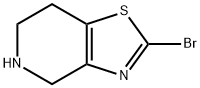 2-Bromo-4,5,6,7-tetrahydrothiazolo[4,5-c]pyridine Struktur