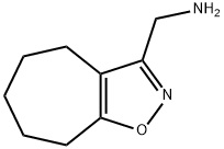 {4H,5H,6H,7H,8H-cyclohepta[d][1,2]oxazol-3-yl}methanamine Struktur