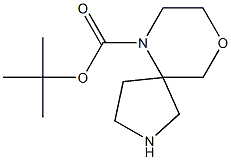 tert-butyl 9-oxa-2,6-diazaspiro[4.5]decane-6-carboxylate Struktur