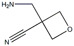 3-(aminomethyl)oxetane-3-carbonitrile Struktur