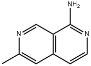 6-methyl-2,7-naphthyridin-1-amine Struktur