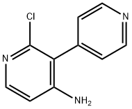 2-CHLORO-4-AMINO-3-(4-PYRIDYL)PYRIDINE Struktur