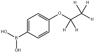 4-(Ethoxy-d5)-phenylboronic acid Struktur