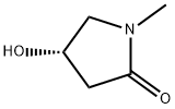 (4S)-4-hydroxy-1-methylpyrrolidin-2-one Struktur