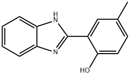 Phenol, 2-(1H-benzimidazol-2-yl)-4-methyl- Struktur