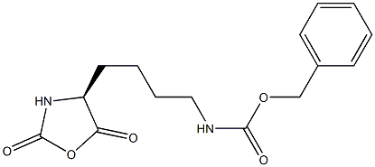 (S)-4-[4-(Cbz-amino)butyl]oxazolidine-2,5-dione Struktur