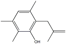 2,3,5-trimethyl-6-(2-methylprop-2-en-1-yl)phenol