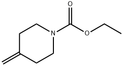 ethyl 4-methylenepiperidine-1-carboxylate Struktur