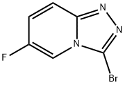 1,2,4-Triazolo[4,3-a]pyridine, 3-bromo-6-fluoro- Struktur