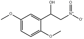 1-(2,5-Dimethoxyphenyl)-2-nitroethanol Struktur