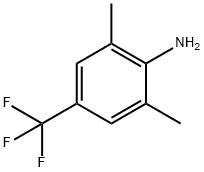 2,6-dimethyl-4-(trifluoromethyl)aniline Struktur