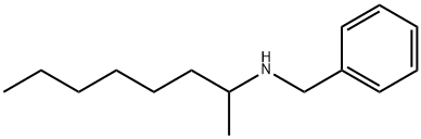 benzyl(octan-2-yl)amine Struktur