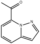 Ethanone, 1-pyrazolo[1,5-a]pyridin-7-yl- Struktur