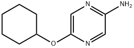 5-(CYCLOHEXYLOXY)PYRAZIN-2-AMINE Struktur