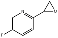 5-fluoro-2-(oxiran-2-yl)pyridine Struktur