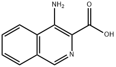 4-aminoisoquinoline-3-carboxylic acid Struktur