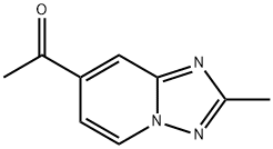 1-{2-methyl-[1,2,4]triazolo[1,5-a]pyridin-7-yl}ethan-1-one Struktur