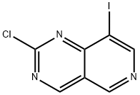 2-chloro-8-iodopyrido[4,3-d]pyrimidine Struktur