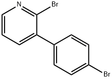 2-BROMO-3-(4-BROMOPHENYL)PYRIDINE Struktur