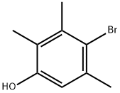 Phenol, 4-bromo-2,3,5-trimethyl- Struktur