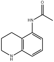 N-(1,2,3,4-tetrahydroquinolin-5-yl)acetamide Struktur