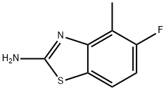 5-fluoro-4-methyl-1,3-benzothiazol-2-amine Struktur