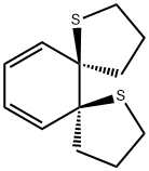 1,7-Dithiadispiro[4.0.4.4]tetradeca-11,13-diene, cis- (9CI) Struktur