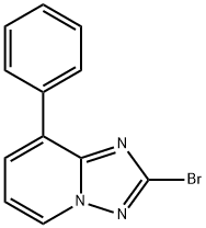 2-bromo-8-phenyl-[1,2,4]triazolo[1,5-a]pyridine Struktur