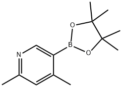 4,6-Dimethylpyridine-3-boronic Acid Pinacol Ester Struktur