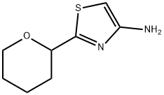 4-Amino-2-(oxan-2-yl)thiazole Struktur