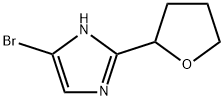 4-Bromo-2-(oxolan-2-yl)-1H-imidazole Struktur