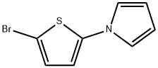 2-Bromo-5-(1H-pyrrol-1-yl)thiophene Struktur