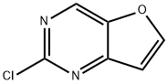 2-Chlorofuro[3,2-d]pyrimidine Struktur