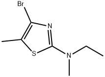 4-Bromo-5-methyl-2-(methylethylamino)thiazole Struktur