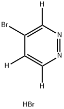 4-Bromopyridazine-d3.HBr Struktur