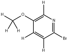 2-Bromo-5-methoxypyridine-d6 Struktur