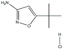 3-amino-5-tert-butylisoxazole hydrochloride Struktur